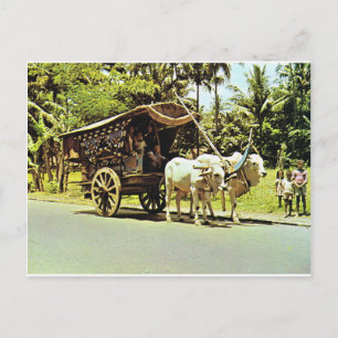 Postal Indonesia vintage, Gerobag, Java central