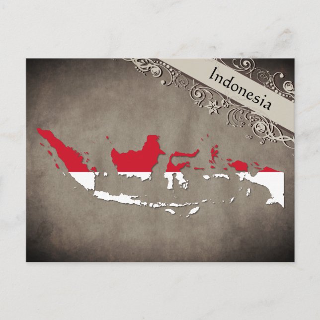 Postal Indonesio (Anverso)