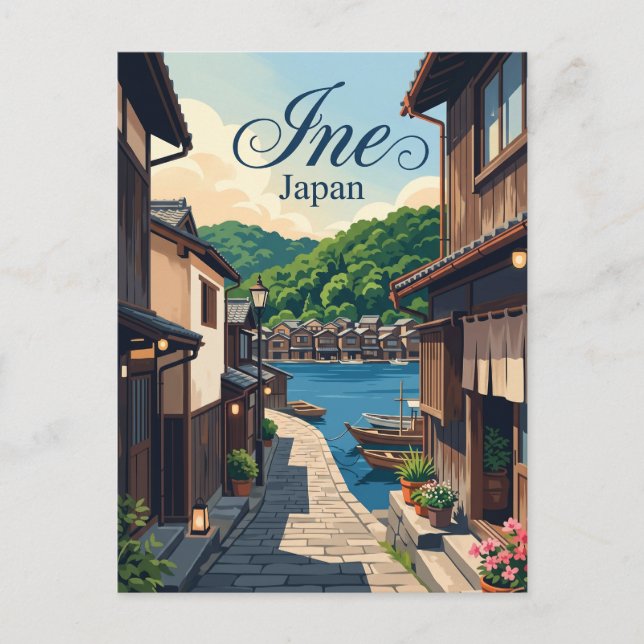 Postal Ine Japón (Anverso)