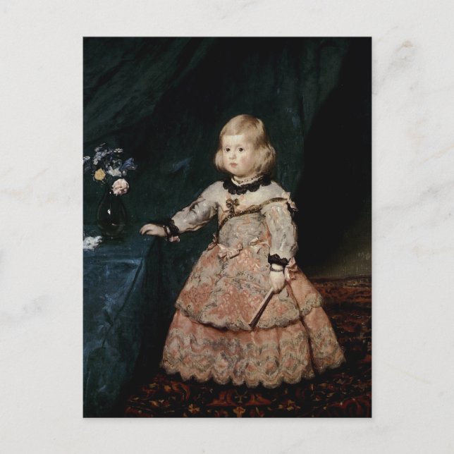 Postal Infanta Margarita Therese (Anverso)