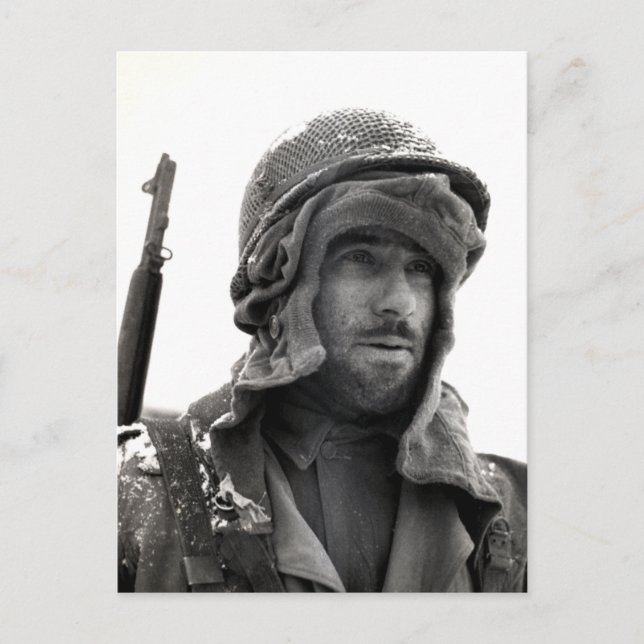 Postal Infantería estadounidense de la Segunda Guerra Mun (Anverso)