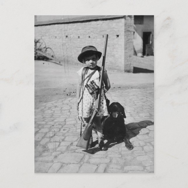 Postal infantil de cosecha (Anverso)