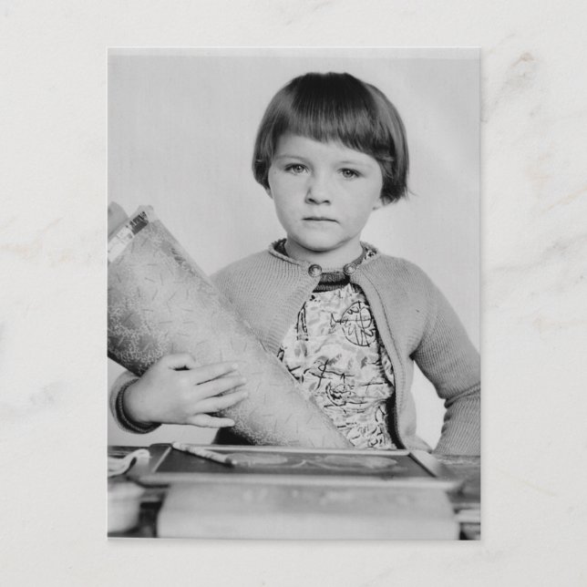 Postal infantil de cosecha (Anverso)