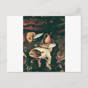 Postal infierno de hieronymus bosch