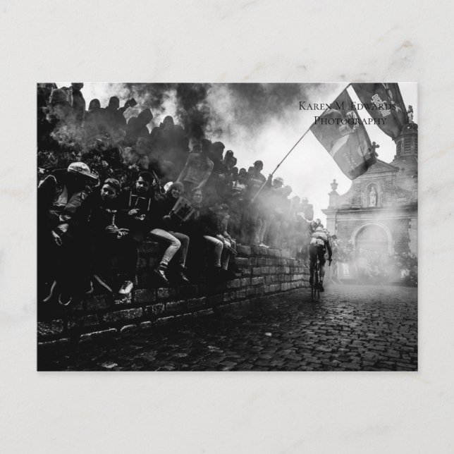 Postal Infierno - Muur Van Geraardsbergen, RVV 2018 (Anverso)