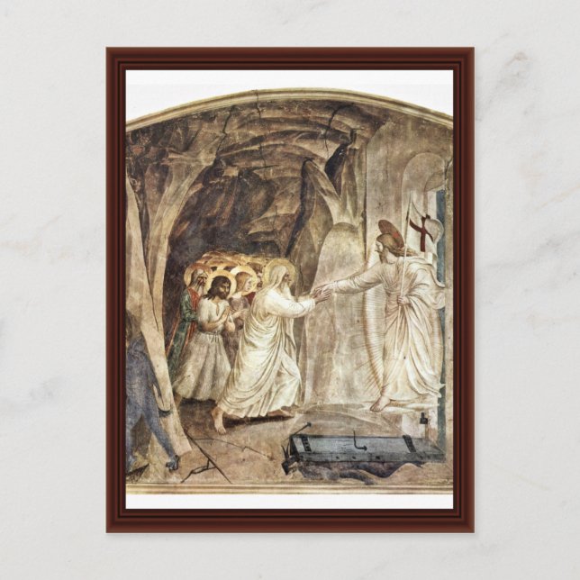 Postal Infierno Salvación del Antiguo Testamento (Adán) (Anverso)