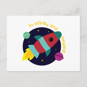 Postal Infinito Y Más Allá