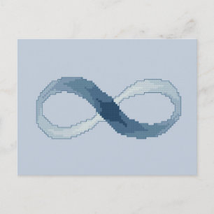 Postal Infinity azul
