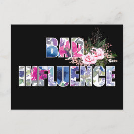 Postal Influencia mala