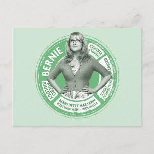 Postal Infografía de Bernadette