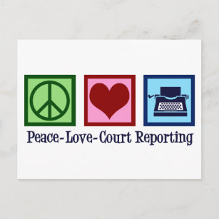 Postal Informe del Tribunal de Amor por la Paz
