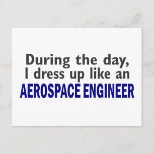 Postal INGENIERO DE AEROSPACE durante el día