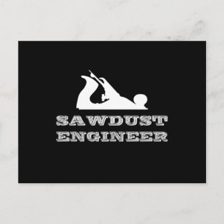 Postal Ingeniero de serrín