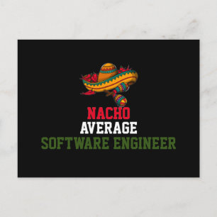 Postal Ingeniero de software promedio Nacho 