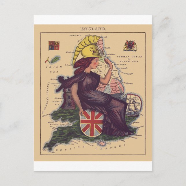Postal Inglaterra (Anverso)