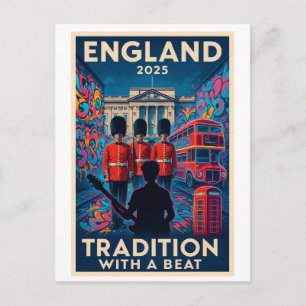 Postal Inglaterra 2025 – Tradición con un Ritmo