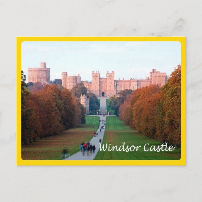 Postal Inglaterra - Castillo de Windsor - (Anverso)