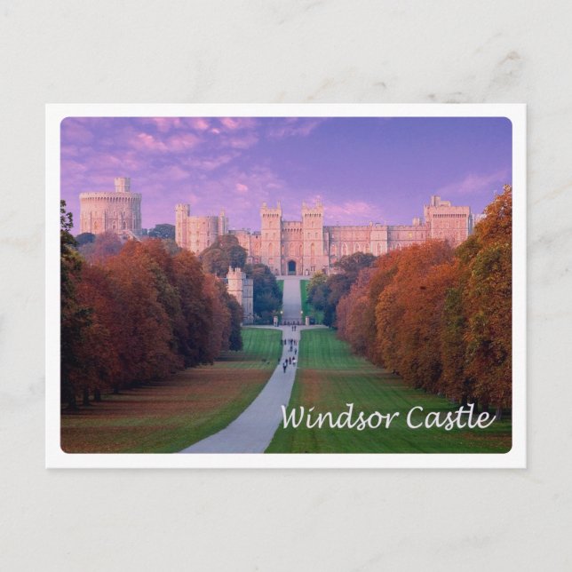 Postal Inglaterra - Castillo de Windsor - Postcard (Anverso)