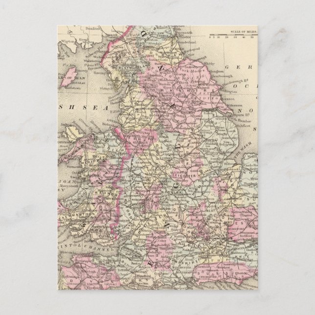 Postal Inglaterra, Gales 5 (Anverso)