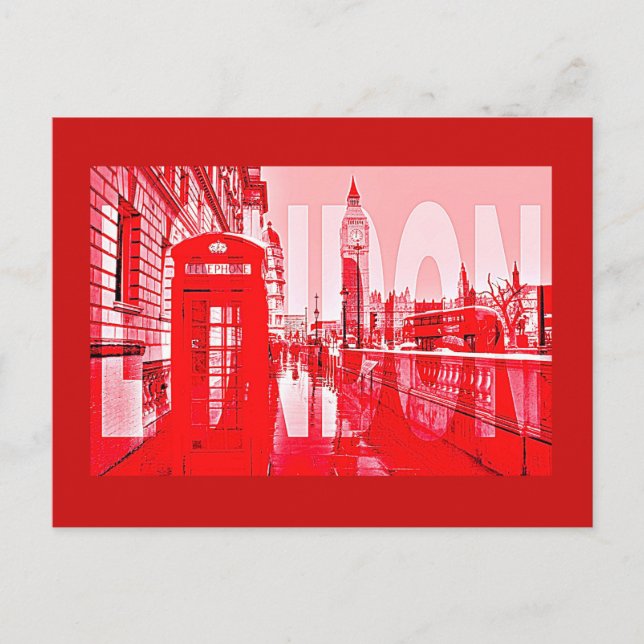 Postal Inglaterra Londres (Anverso)