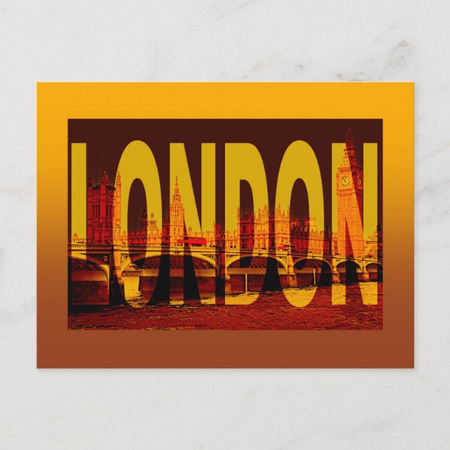 Postal Inglaterra Londres (Anverso)