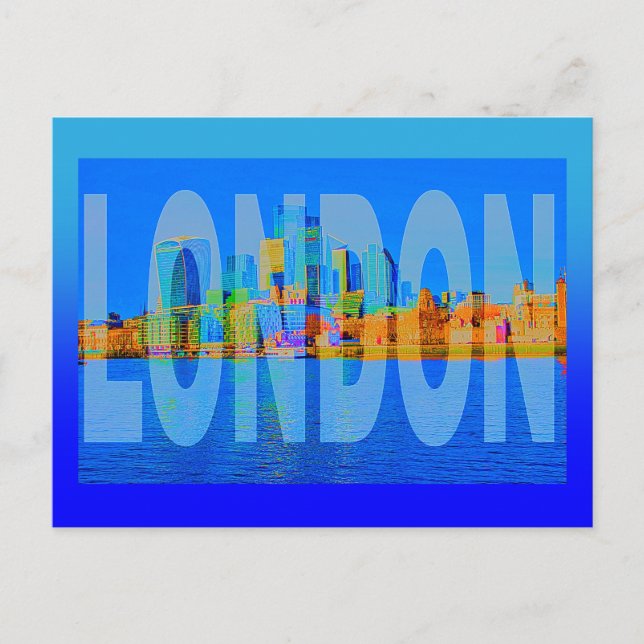 Postal Inglaterra Londres (Anverso)