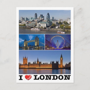 Postal Inglaterra - Londres - Amo -