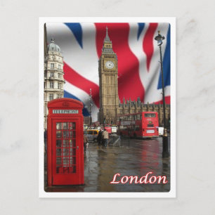 Postal Inglaterra - Londres - Big Ben -