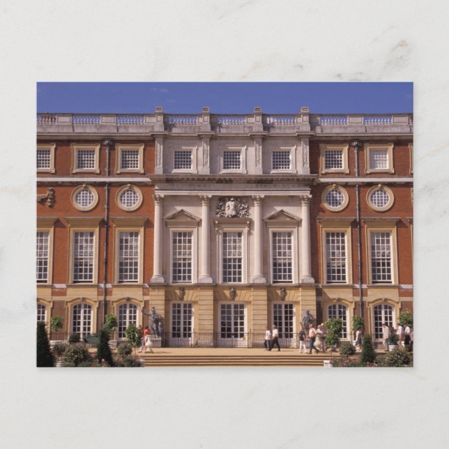 Postal Inglaterra, Surrey, palacio del Hampton Court. 2 (Anverso)