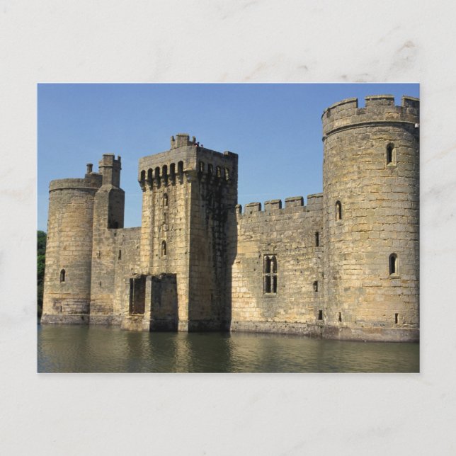 Postal Inglaterra, Sussex, Castillo Bodiam. (Anverso)