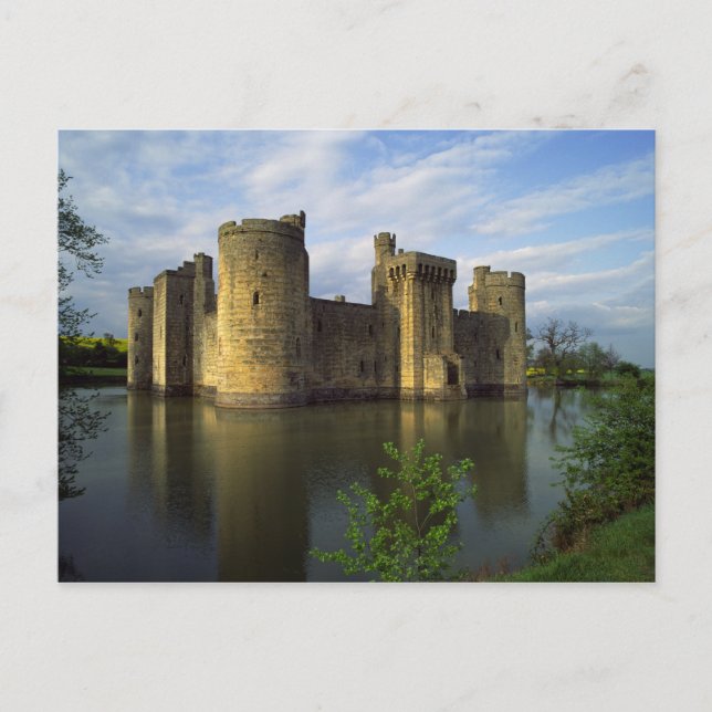 Postal Inglaterra, Sussex, Castillo de Bodiam (Anverso)