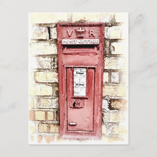 POSTAL INGLATERRA VICTORIANA (Anverso)