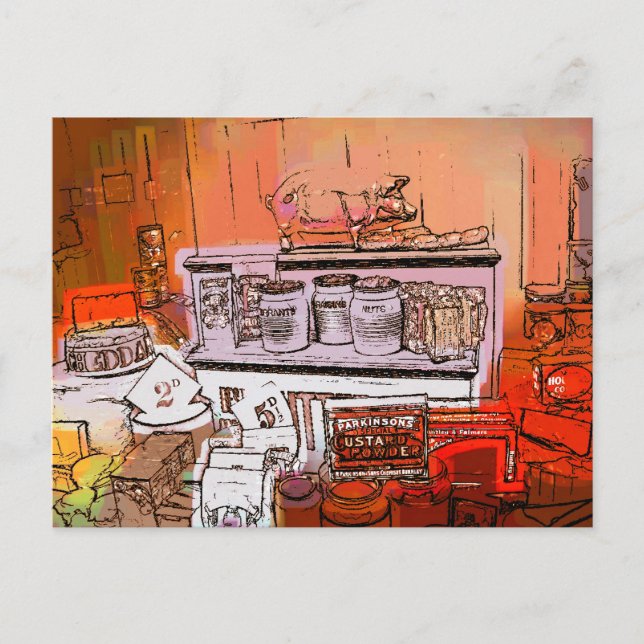 POSTAL INGLATERRA VICTORIANA (Anverso)