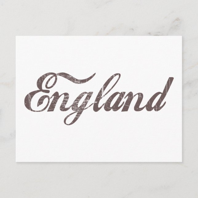 Postal Inglaterra vintage (Anverso)