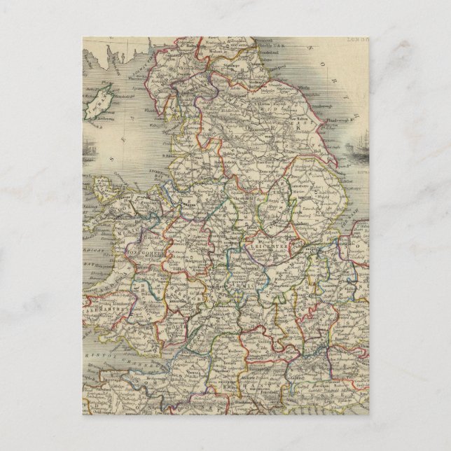 Postal Inglaterra y Gales (Anverso)