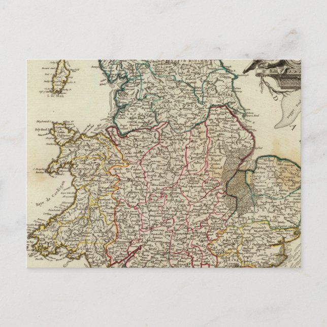 Postal Inglaterra y Gales 2 (Anverso)