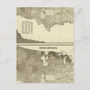 Postal Inglés, galés, británicos americanos