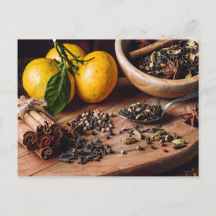 Postal Ingredientes para masala chai