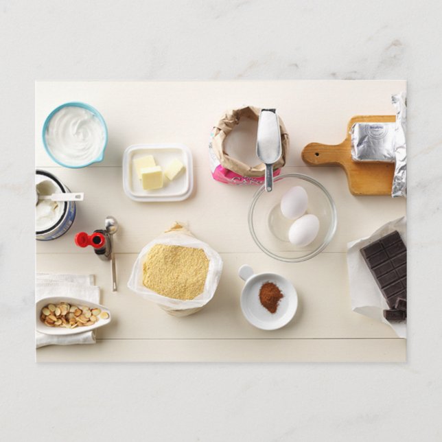 Postal Ingredientes y herramientas 2 (Anverso)