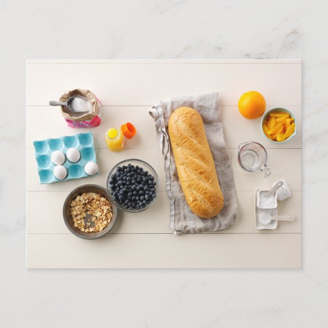 Postal Ingredientes y herramientas 4 (Anverso)