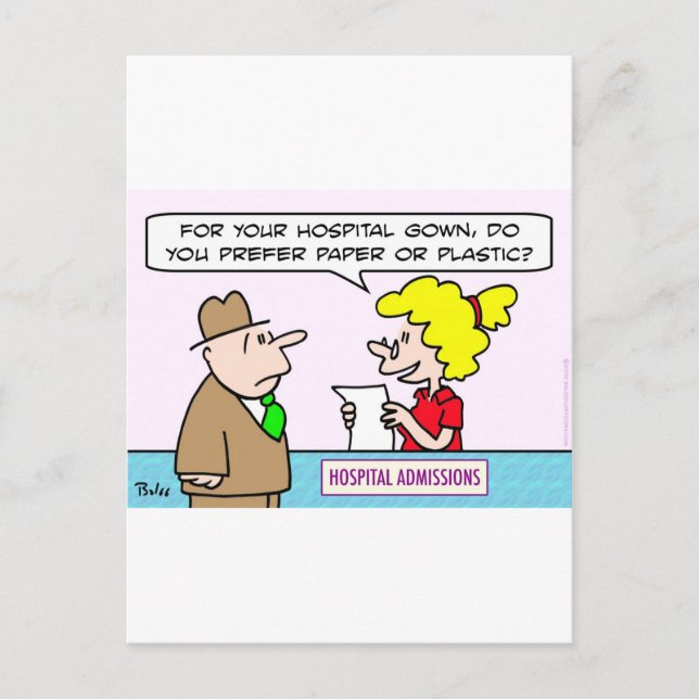 Postal ingresos de plástico de papel de grupo hospitalari (Anverso)