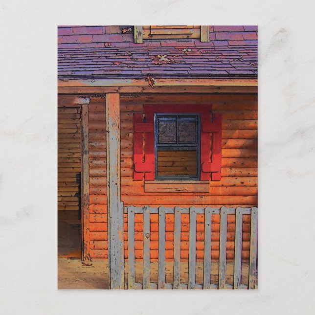 Postal Inicio de la cabina de registro (Anverso)