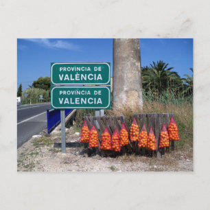 Postal Inicio de la Comunidad Valenciana.