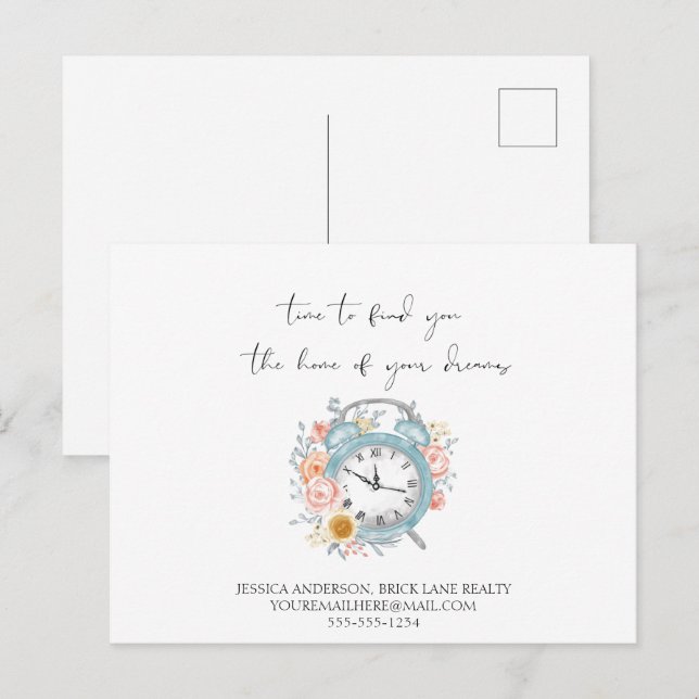 Postal Inicio de su Dreams Real Estate Marketing (Anverso / Reverso)