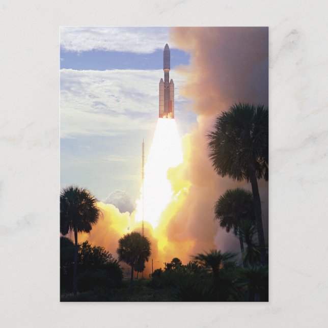 Postal Inicio de Viking 1 (Anverso)