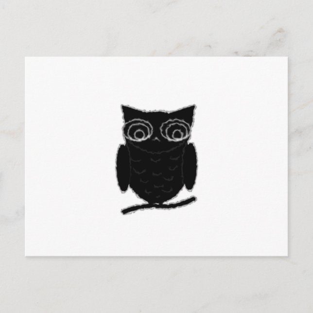 Postal Inkblot Owl (Anverso)