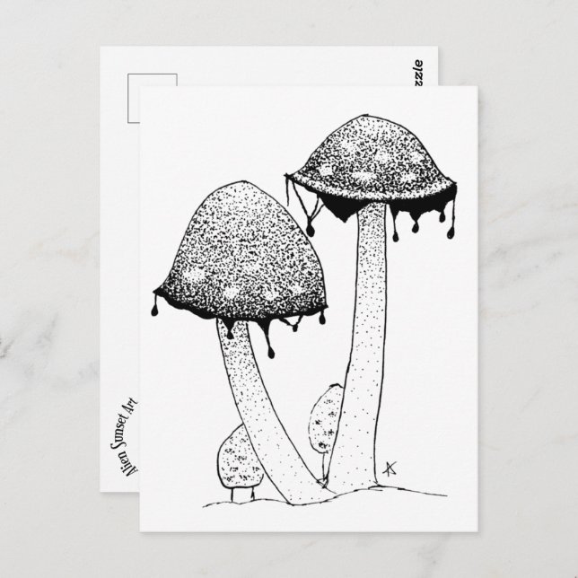 Postal Inkycap (Anverso / Reverso)