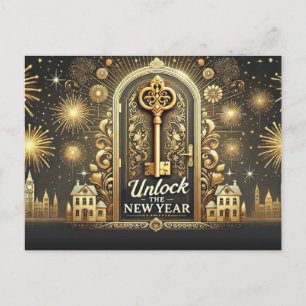 Postal inmobiliaria - Año nuevo