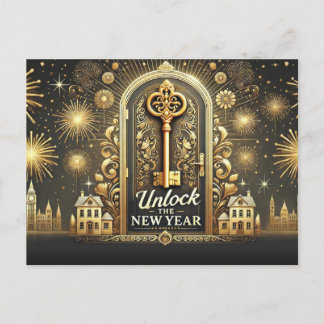 Postal inmobiliaria - Año nuevo