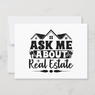 Postal inmobiliaria de marketing inmobiliario